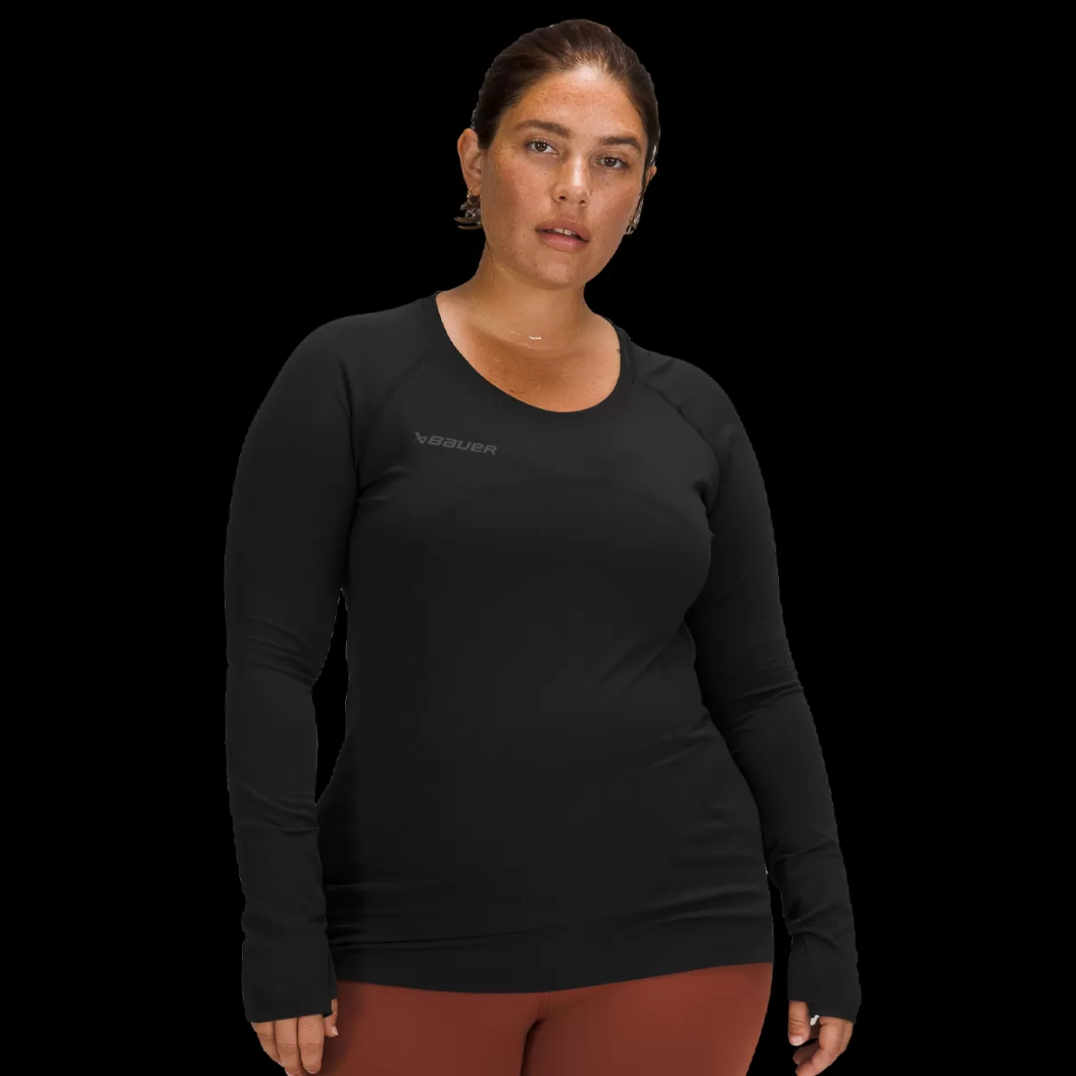 Clearance BAUER // T-shirt à Manches Longues Swiftly Tech Lululemon