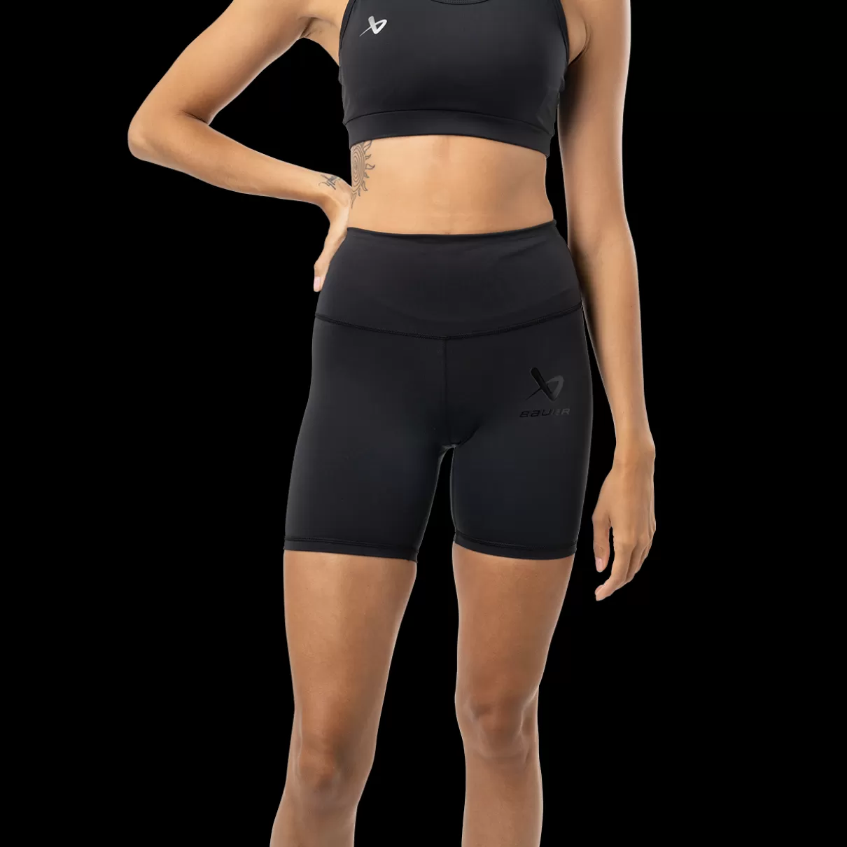Shop BAUER WOMEN'S SPIN CYCLE BIKE SHORT