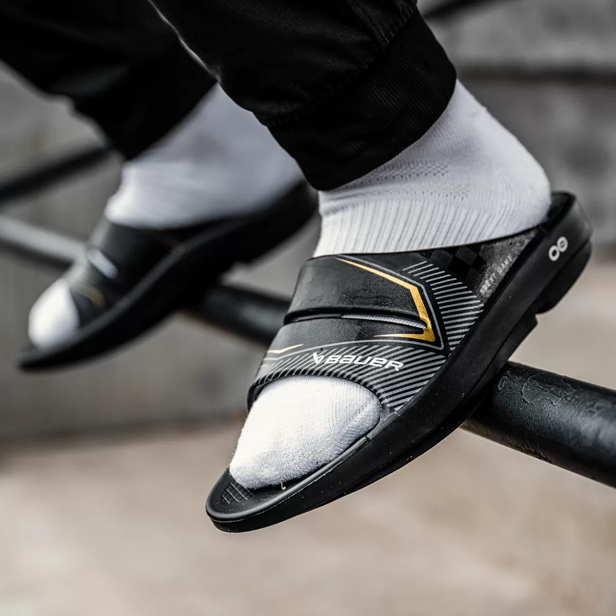 Sale BAUER X OOFOS SLIDE-LE BARTLETT