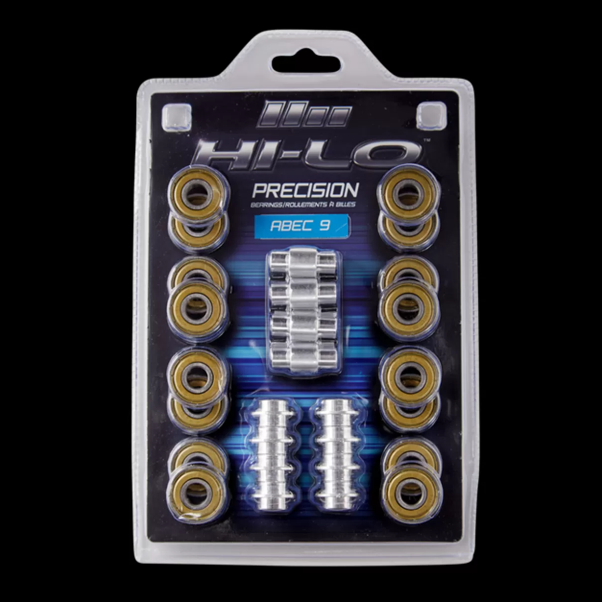 Cheap BAUER HI-LO RH ABEC 9 608 BEARINGS S19